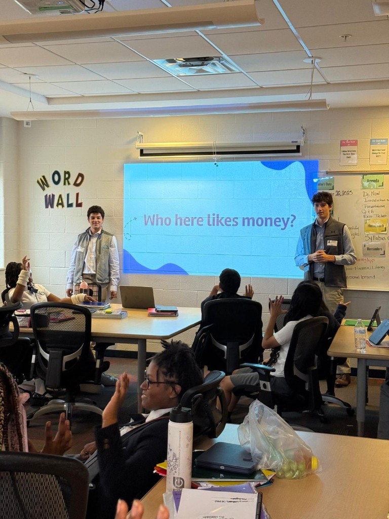 Interactive financial literacy session